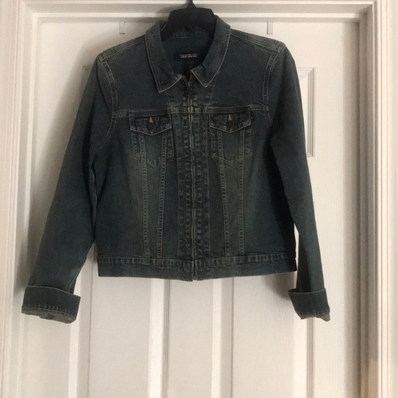 Abercrombie & Fitch Denim Jacket - Size Large